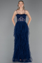 Long Navy Blue Evening Dress ABU2822