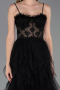 Long Black Evening Dress ABU2822