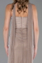 Long Beige Prom Gown ABU6378