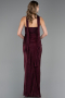 Long Burgundy Prom Gown ABU6378