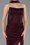 Long Burgundy Prom Gown ABU6378