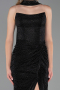 Long Black Prom Gown ABU6378