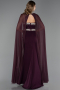 Long Purple Mermaid Prom Dress ABU5866