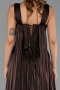 Long Brown Chiffon Evening Dress ABU6403