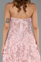 Long Powder Color Evening Dress ABU6408