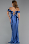 Indigo Long Evening Dress ABU3611