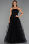 Long Black Evening Dress ABU6412