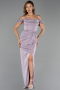 Long Lavender Prom Gown ABU5925
