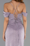 Long Lavender Prom Gown ABU5925