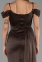 Long Brown Evening Dress ABU2835