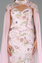 Long Powder Color Evening Dress ABU6424
