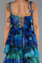 Long Sax Blue Evening Dress ABU6430