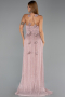 Long Powder Color Evening Dress ABU6431