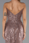 Long Copper Beaded Evening Dress ABU6433