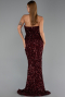 Long Burgundy Evening Dress ABU6439