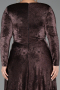 Long Copper Plus Size Evening Dress ABU6492