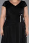 Long Black Formal Plus Size Dress ABU6410