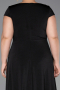 Long Black Formal Plus Size Dress ABU6410