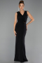 Long Black Evening Dress ABU6524