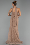 Long Copper Dantelle Evening Dress ABU6487