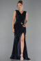 Long Navy Blue Stony Evening Dress ABU6521