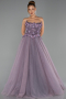 Long Lavender Evening Dress ABU6523