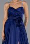 Long Navy Blue Prom Gown ABU6123