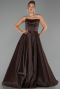 Long Brown Evening Dress ABU6502