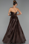Long Brown Evening Dress ABU6502