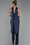 Long Navy Blue Scaly Evening Dress ABU6528