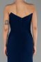 Long Navy Blue Mermaid Prom Dress ABU6505