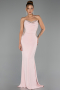Long Powder Color Mermaid Prom Dress ABU6505