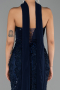 Long Navy Blue Evening Dress ABU6442