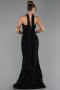 Long Black Evening Dress ABU6442