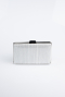 Silver Laser Cut Night Bag SH801