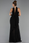 Long Black Prom Gown ABU6541