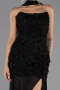 Long Black Prom Gown ABU6541