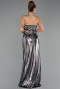 Long Anthracite Prom Gown ABU6127