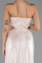 Long Powder Color Prom Gown ABU6127