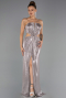 Long Mink Prom Gown ABU6127