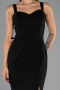Midi Black Cocktail Dress ABK2688