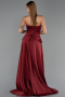 Long Burgundy Dantelle Evening Dress ABU5615