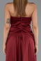 Long Burgundy Dantelle Evening Dress ABU5615