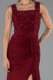 Long Burgundy Evening Dress ABU6552