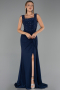 Long Navy Blue Evening Dress ABU6552