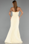 Long Yellow Evening Dress ABU6327