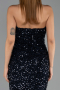 Long Navy Blue Evening Dress ABU6439