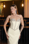 Long Yellow Evening Dress ABU6327