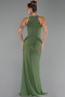 Long Oil Green Evening Dress ABU5422