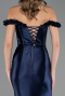 Long Navy Blue Evening Dress ABU6565